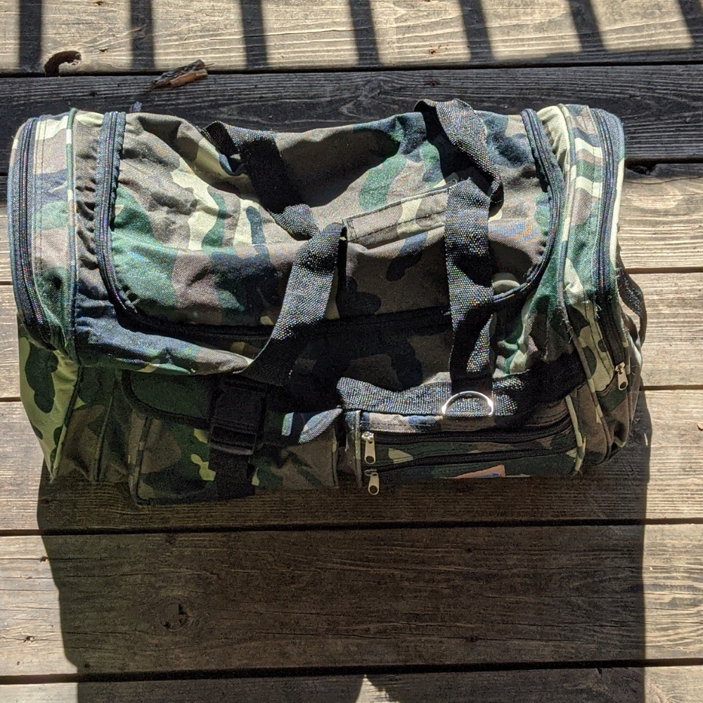 Camouflage large bag